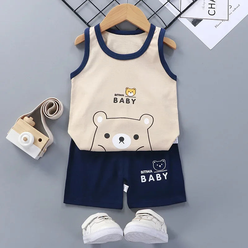 kids summer outfit set