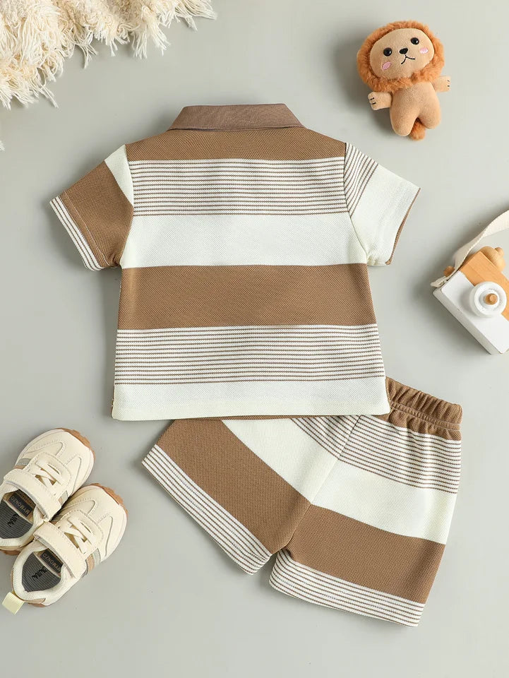 Boys summer outfit set