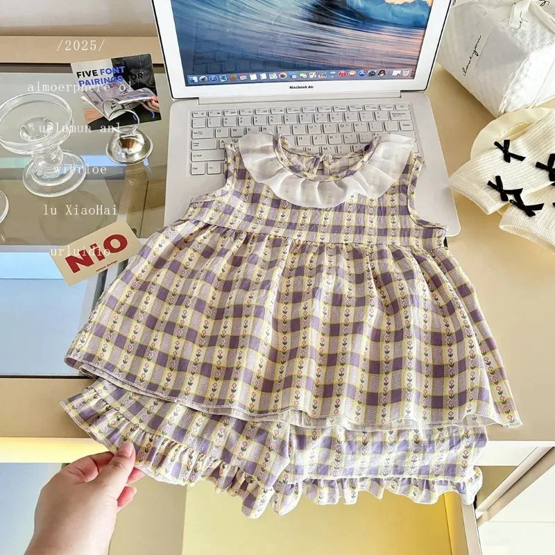Baby Girl Summer Dress Set 