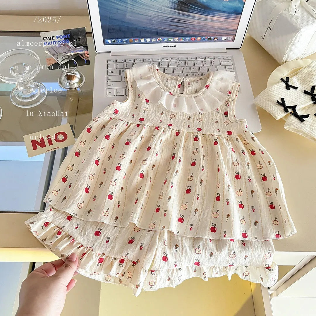Baby Girl Summer Dress Set 