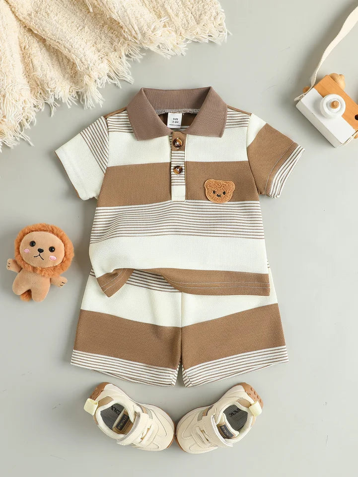 Boys summer outfit set