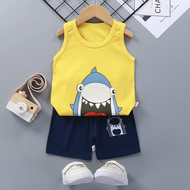 kids summer outfit set