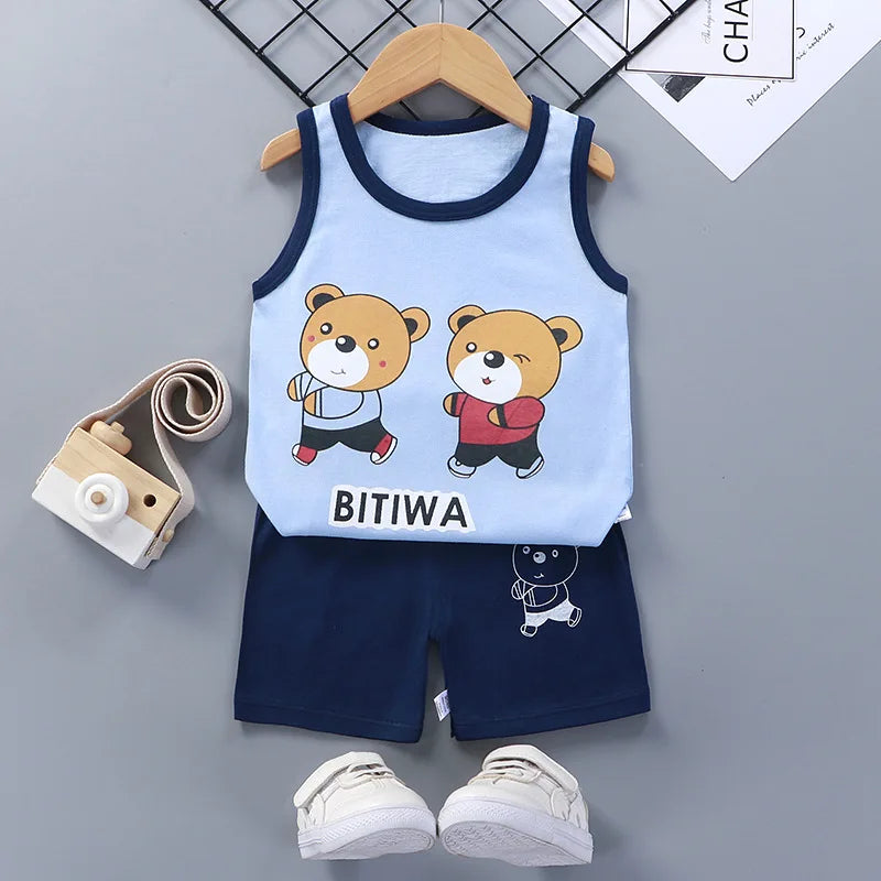 kids summer outfit set