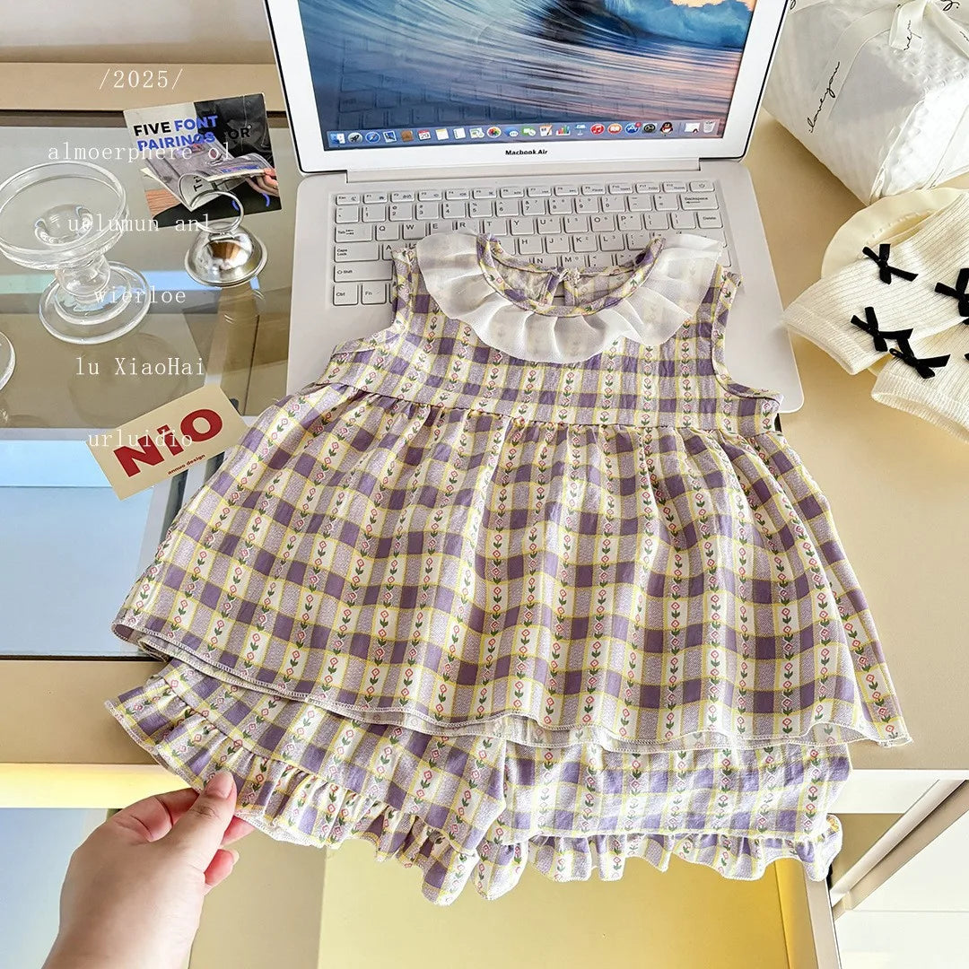 Baby Girl Summer Dress Set 