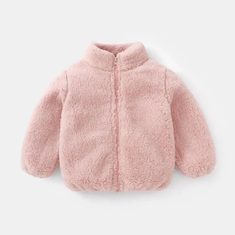 Kids Plush Winter Coat for Boys & Girls