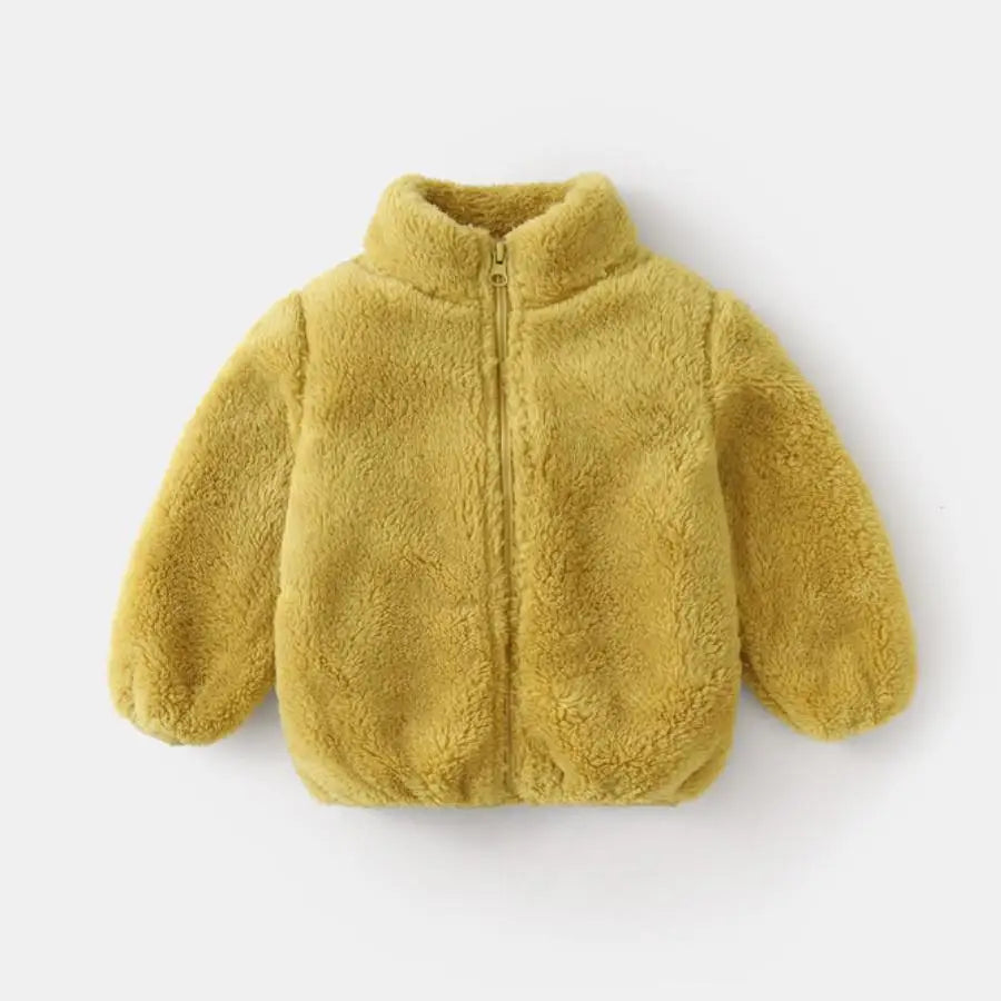 Kids Plush Winter Coat for Boys & Girls