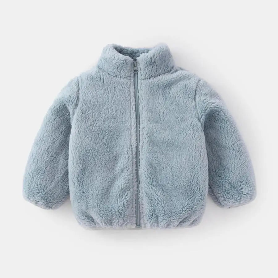 Kids Plush Winter Coat for Boys & Girls