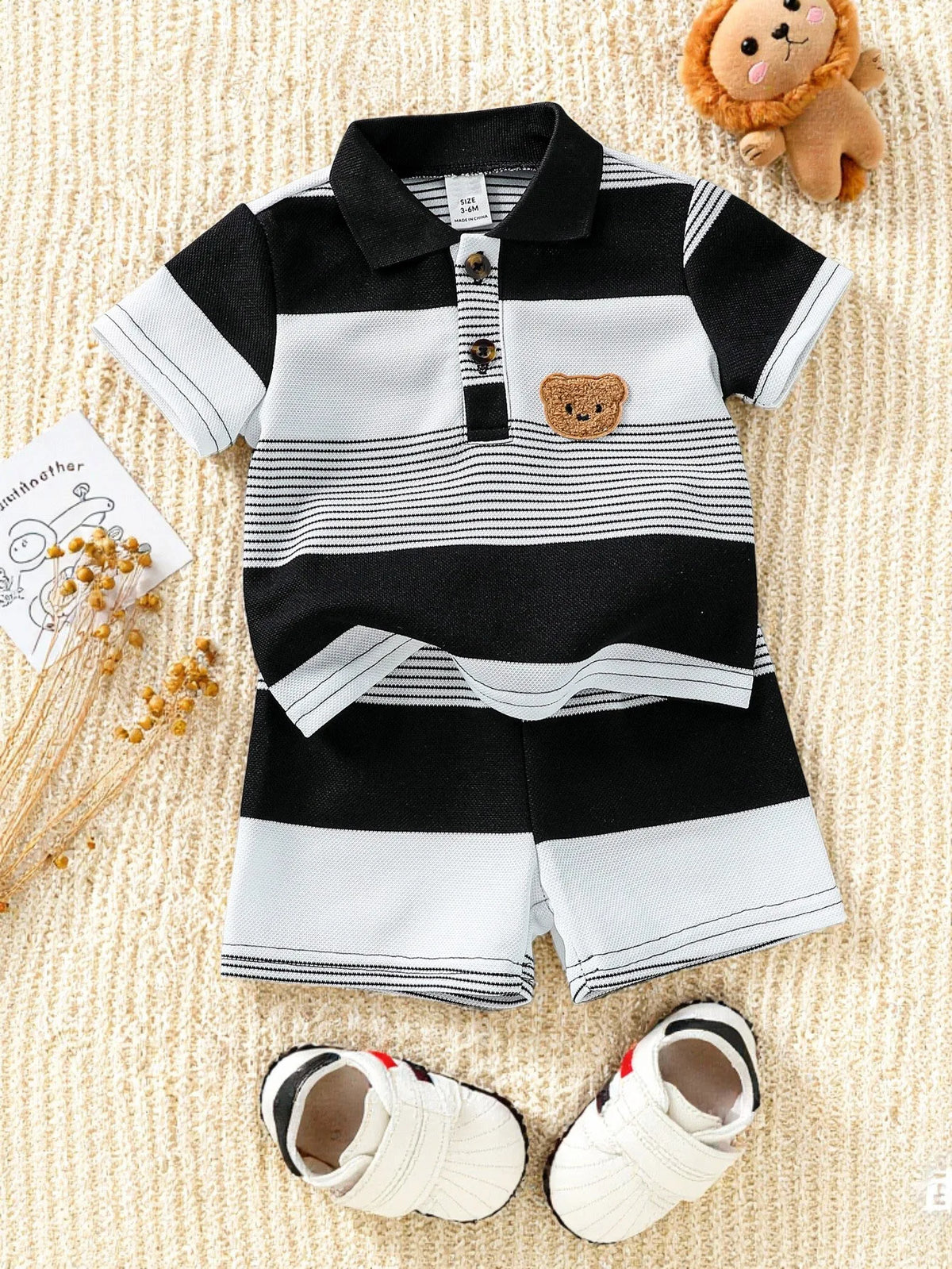 Boys summer outfit set