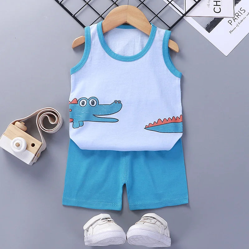 kids summer outfit set